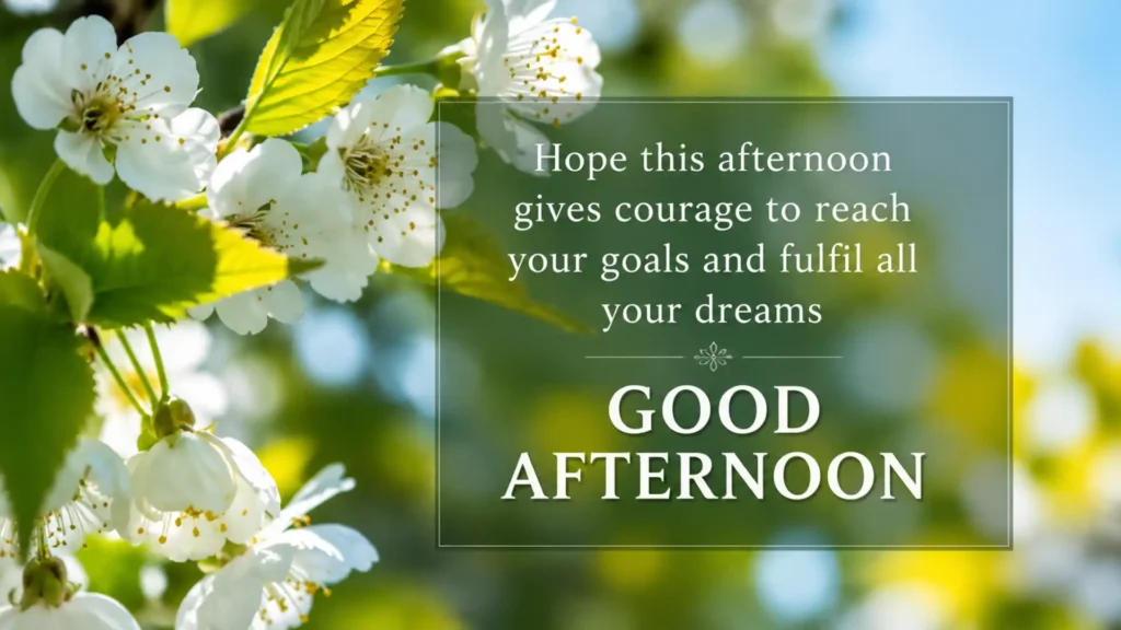 Blessed Afternoon Blessings
