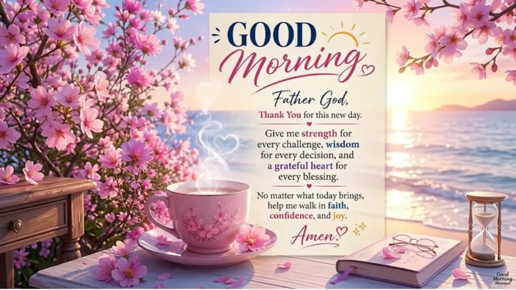 Encouragement Positive Good Morning Blessings Prayers for Hope