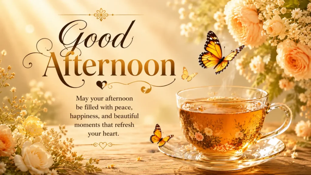 Good Afternoon Blessings Quotes