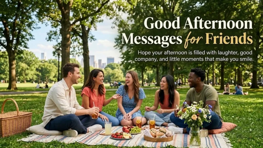Good Afternoon Messages for Friends