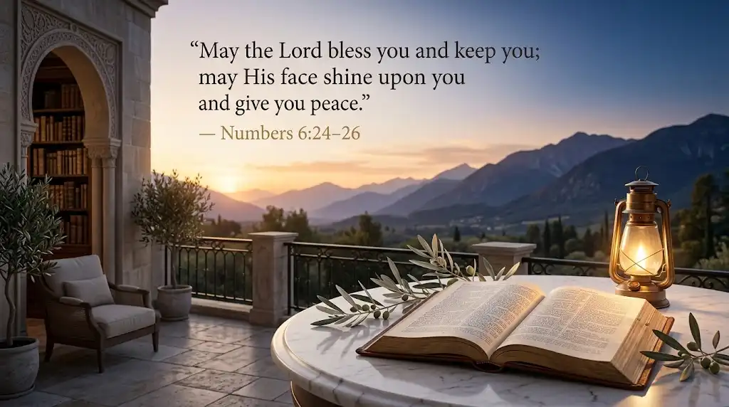 Good Evening Blessings Bible Verse