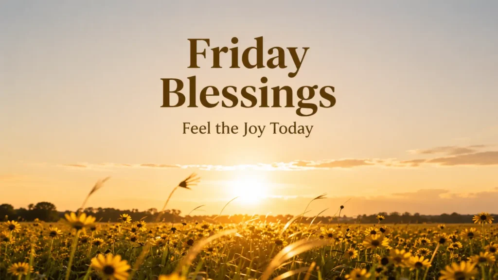 Good Morning Friday Wishes