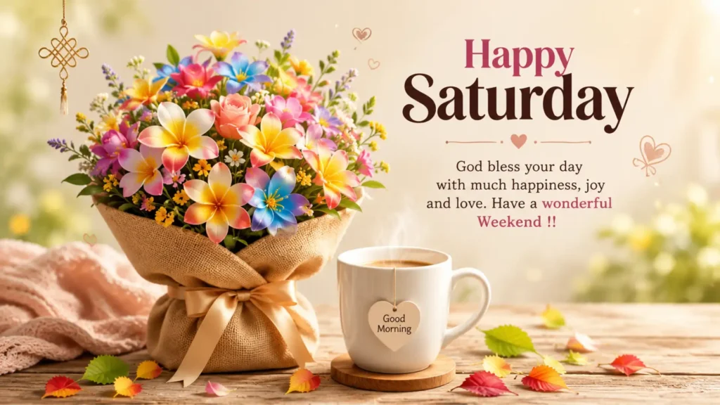 Good Morning Saturday Blessings