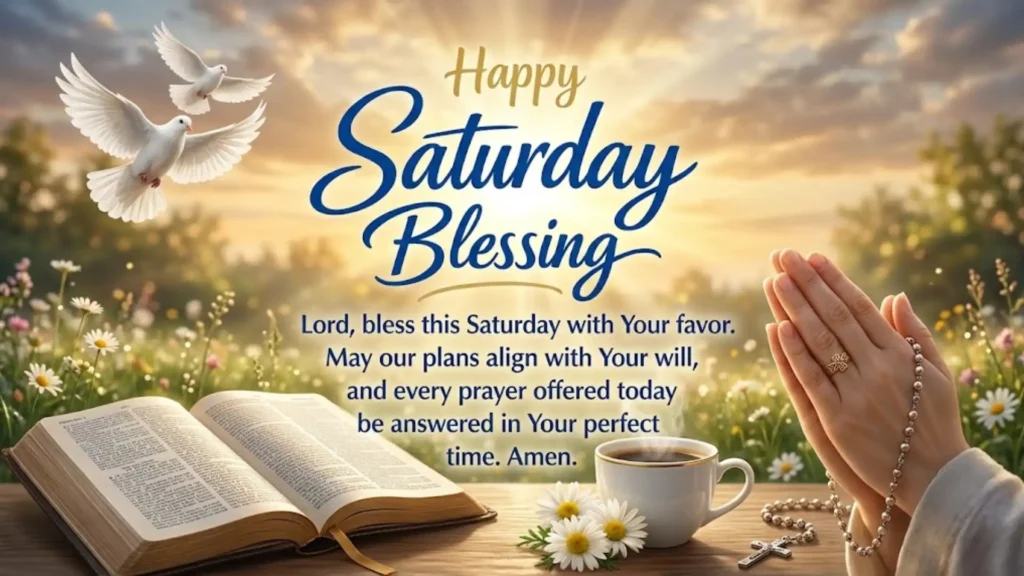 Good Morning Saturday Blessings and Prayers for Peace