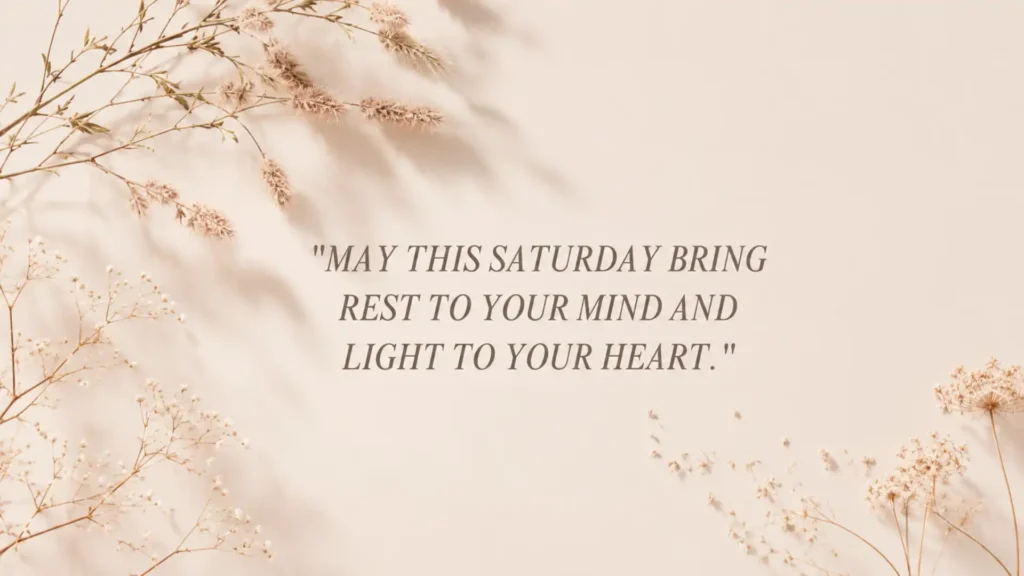 Gratitude Saturday Blessings