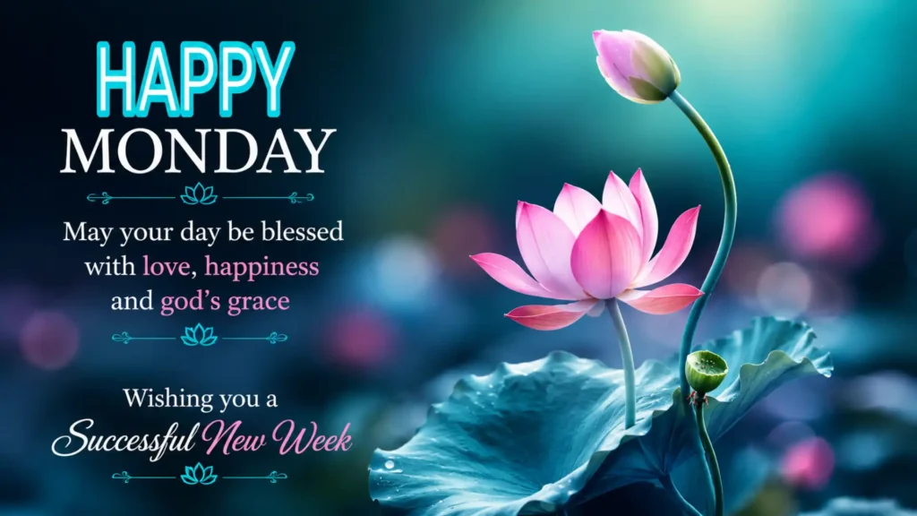 Inspirational Good Morning Monday Blessings