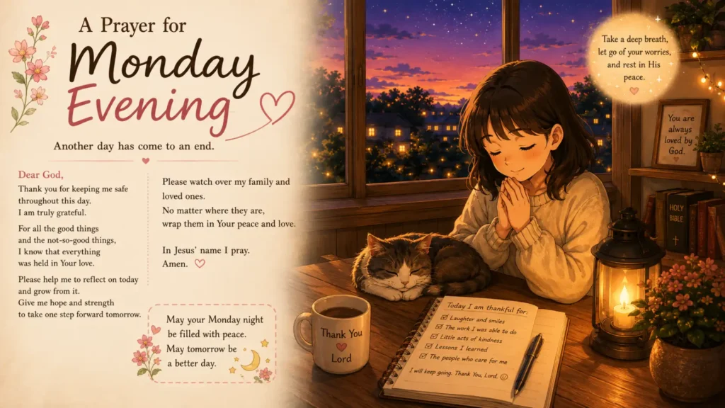 Monday Evening Blessings Images