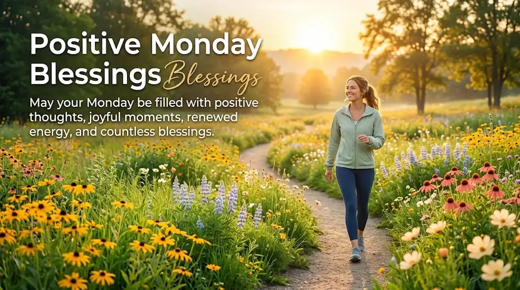 Positive Monday Blessingspng