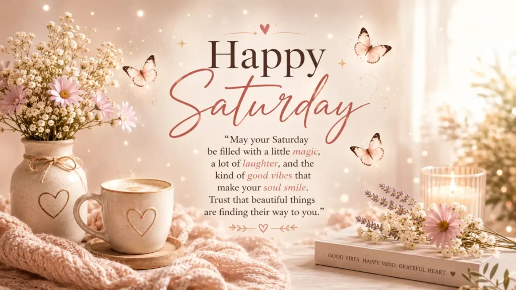 Saturday Blessings And Prayers