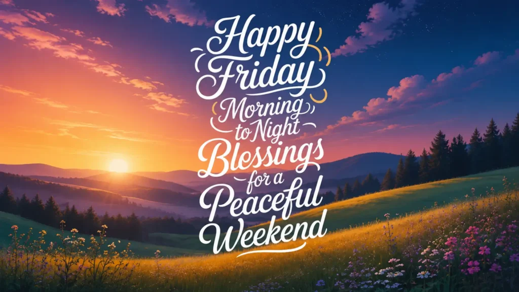 Spiritual Positive Friday Blessings