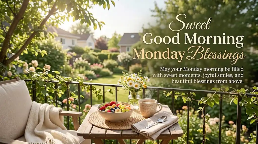 Sweet Good Morning Mondaypng