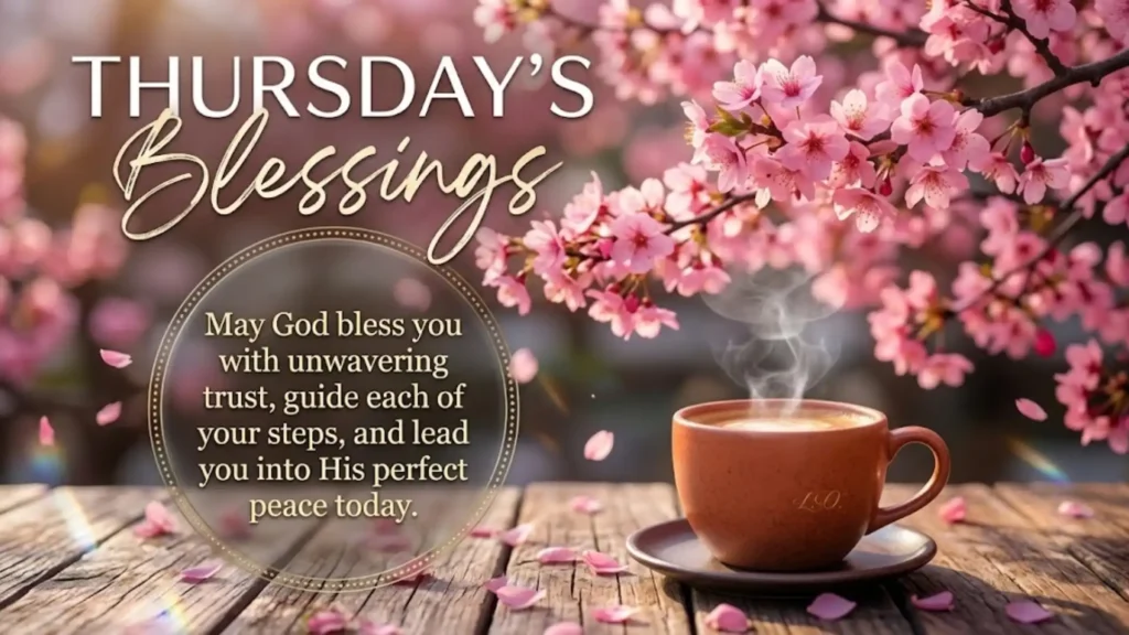 Animated Thursday Afternoon Blessings GIF