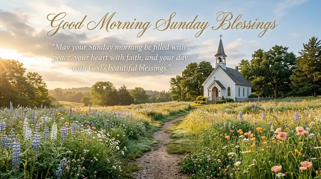 Best Good Morning Sunday Blessings