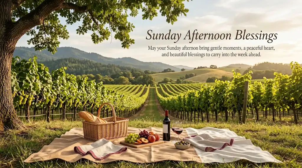 Best Sunday Afternoon Blessings