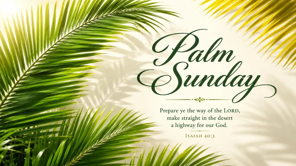 Blessed Happy Palm Sunday