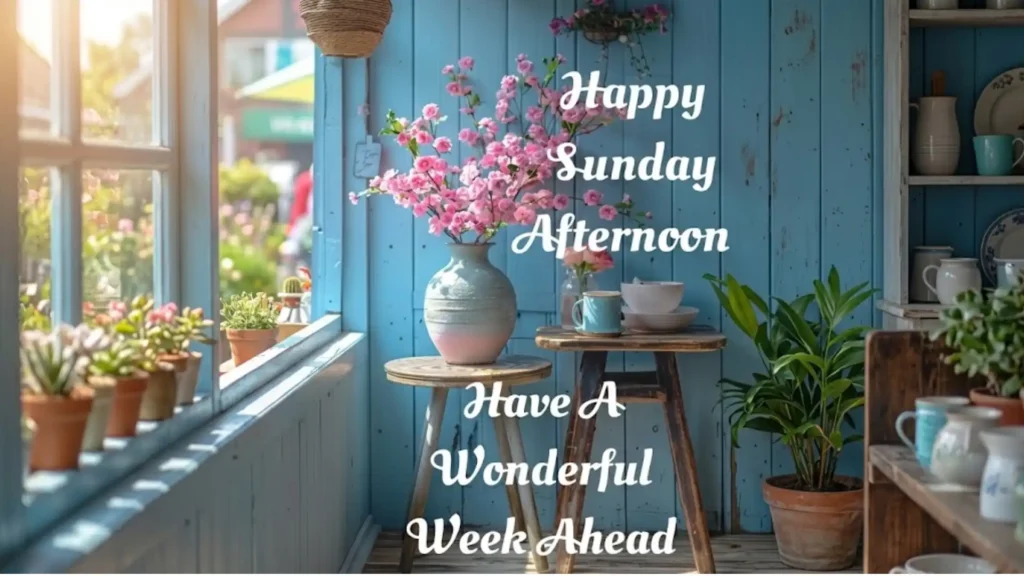 Blessed Sunday Afternoon Greetings For Family