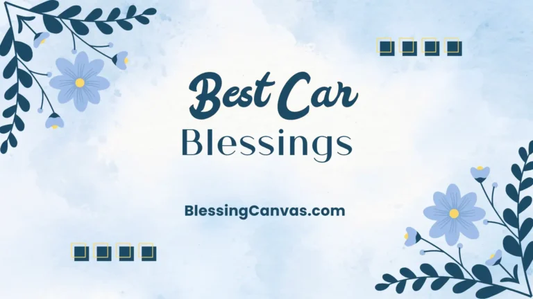 Blessings for car