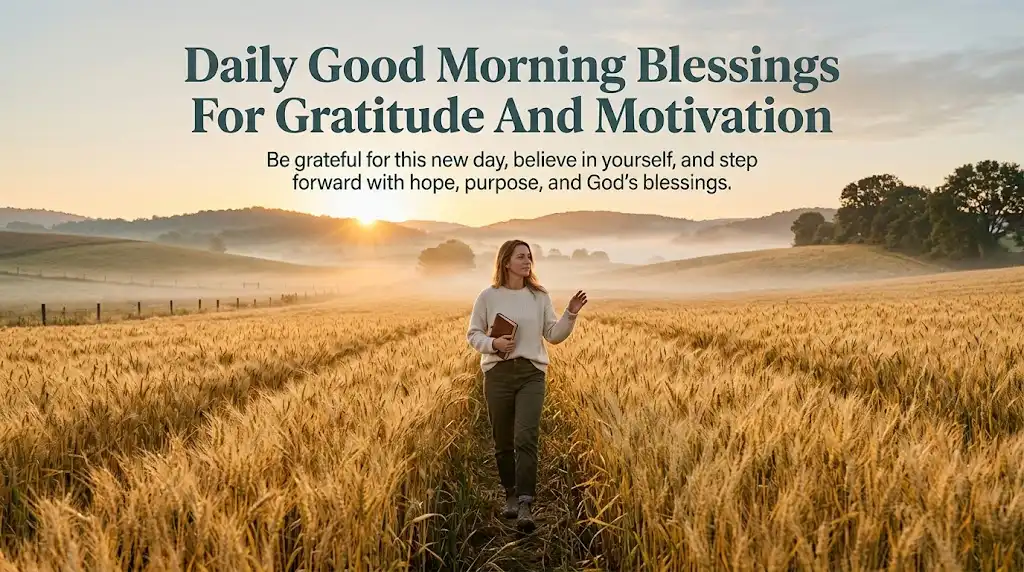 Daily Good Morning Blessings For Gratitude And Motivation