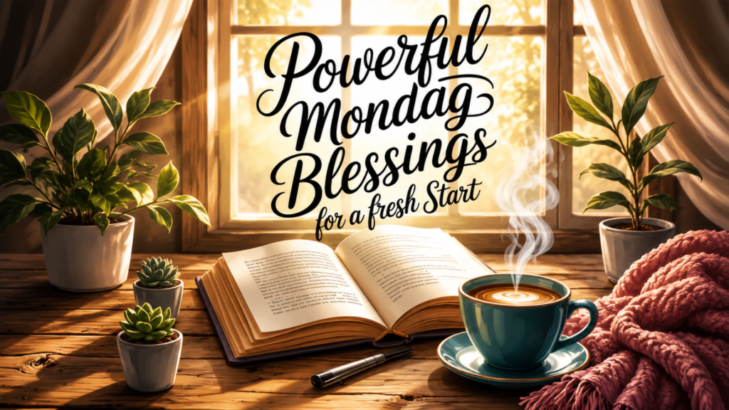 Good Morning Monday Blessings Images