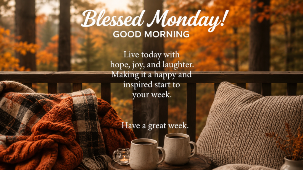 Good Morning Monday Blessings Quotes