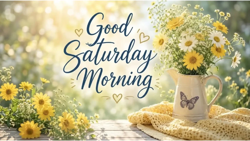 Good Morning Saturday Blessings Images And Quotes