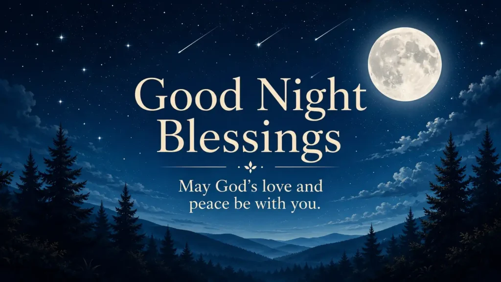 Good Night Blessings Images