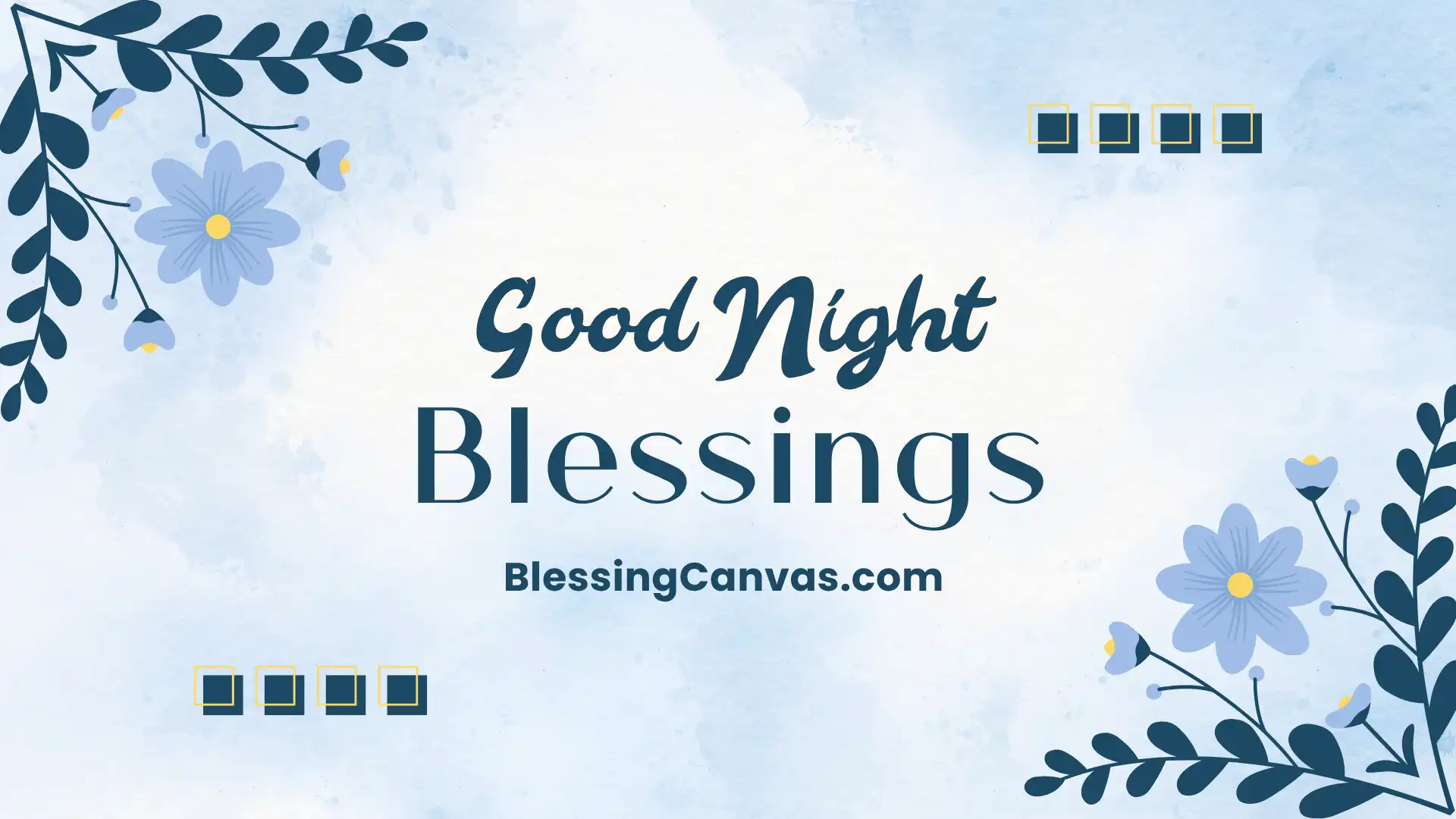 Good Night Blessings