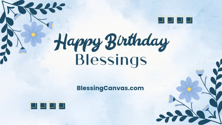 Happy Birthday Blessings