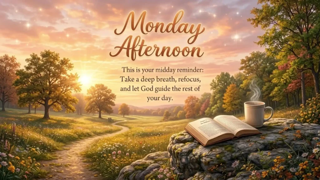 Happy Monday Afternoon Blessings For Everyone