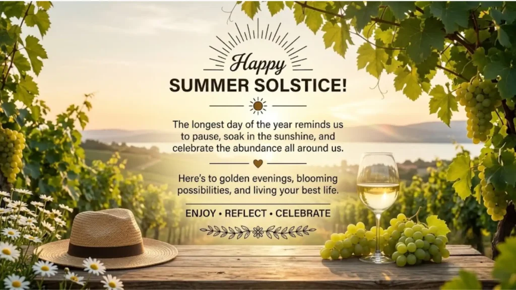 Happy Summer Solstice Blessings For Loved Ones