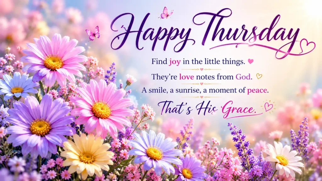 Happy Thursday Blessings