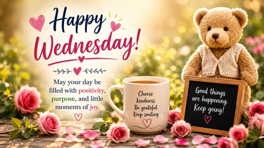 Heart-Touching Positive Good Morning Wednesday Blessings