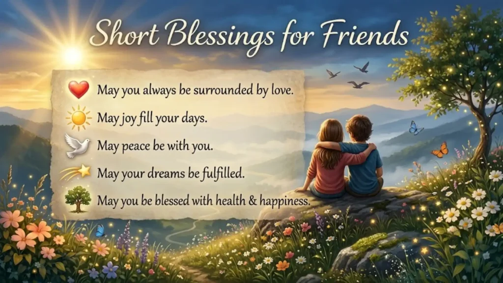 Heartfelt Blessing Messages For Friends