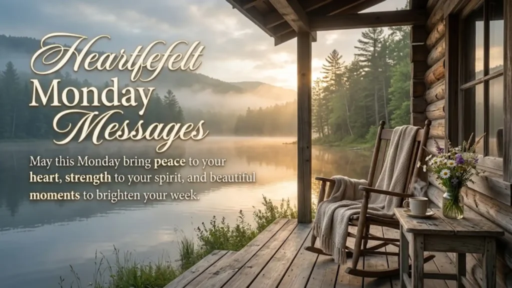 Heartfelt Monday Messages
