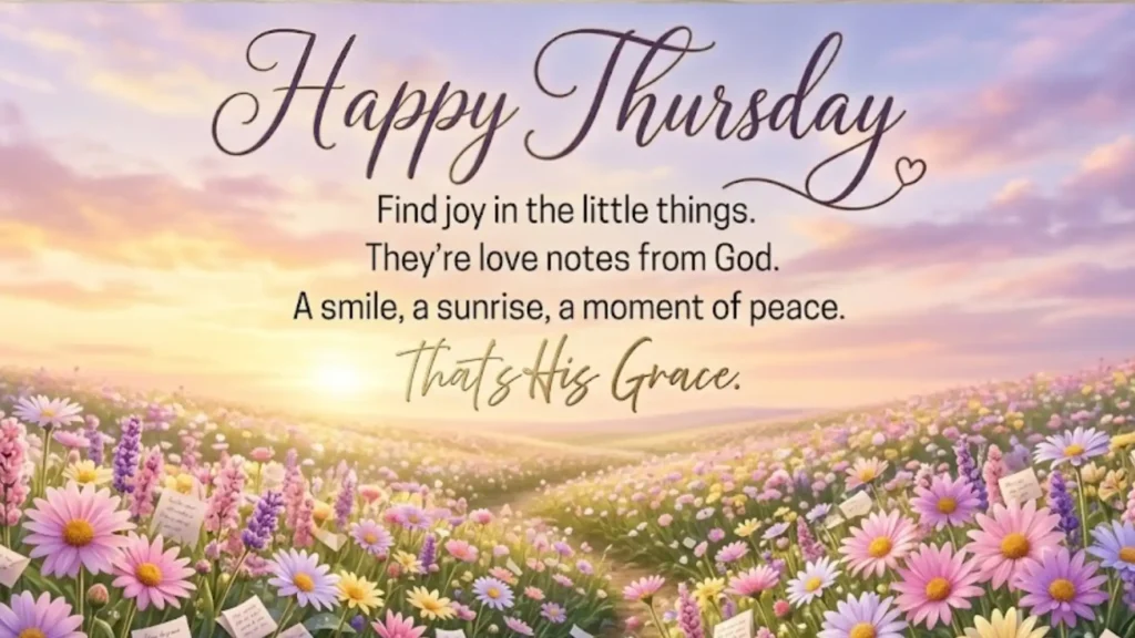 Heartfelt Spiritual Inspiration Thursday Blessings
