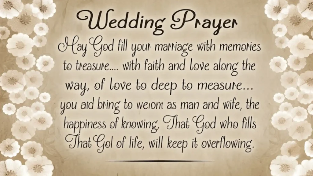 Heartfelt Wedding Prayers For The Happy Couple