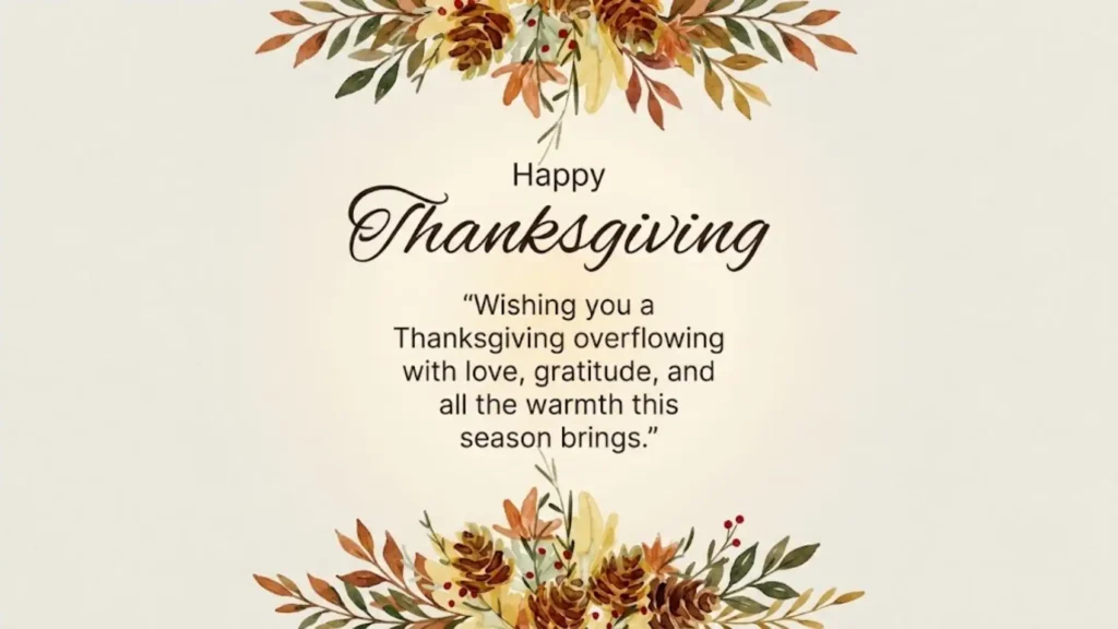 Heartwarming Blessed Thanksgiving