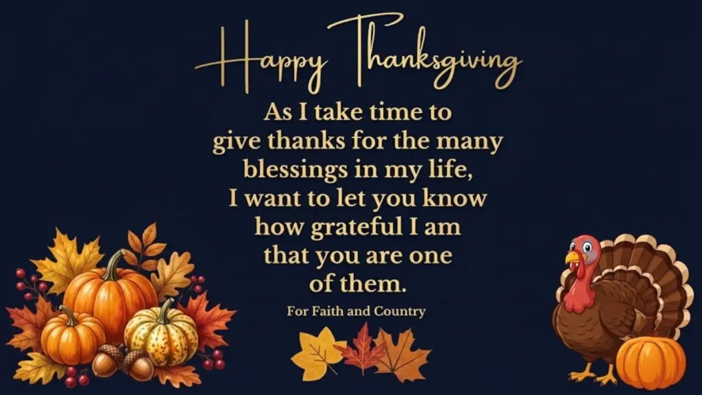 Heartwarming Family Happy Thanksgiving Blessings