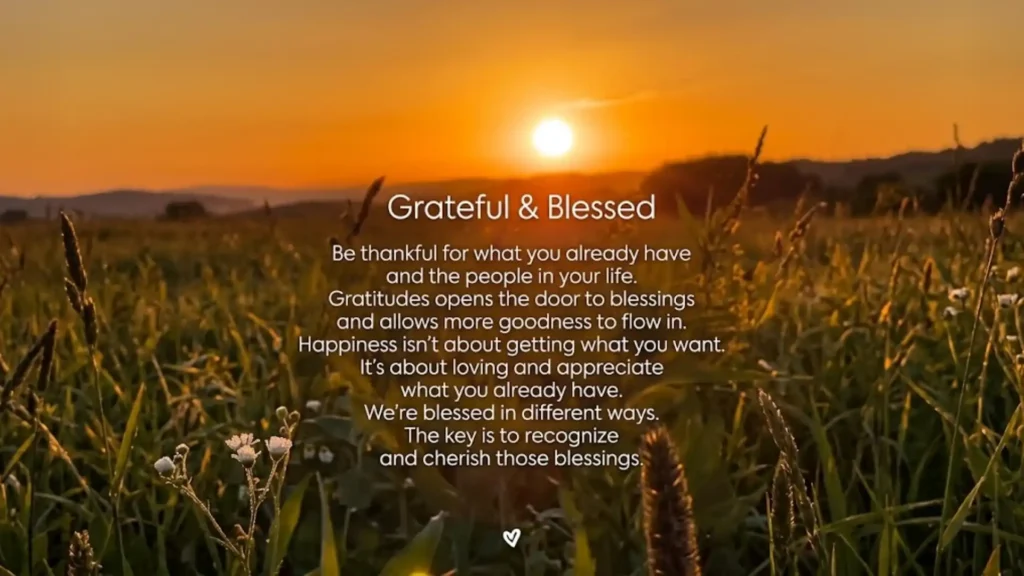 Heartwarming Thankful Grateful Blessed Quotes