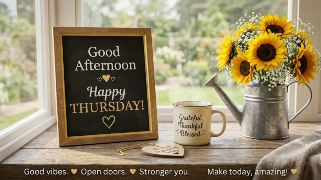 Heartwarming Thursday Afternoon Blessings