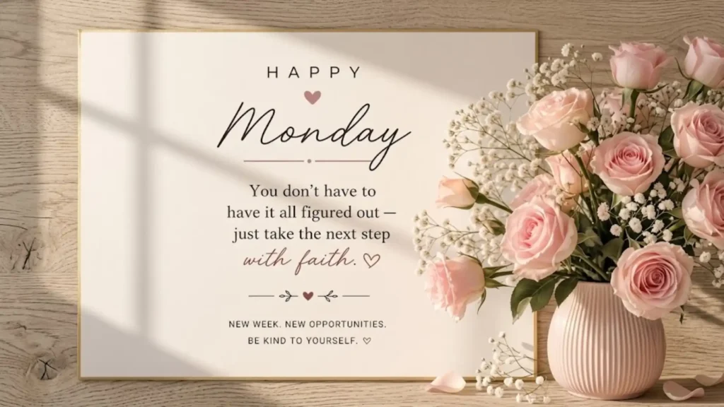 Inspirational Positive Good Morning Monday Quotes For Motivation