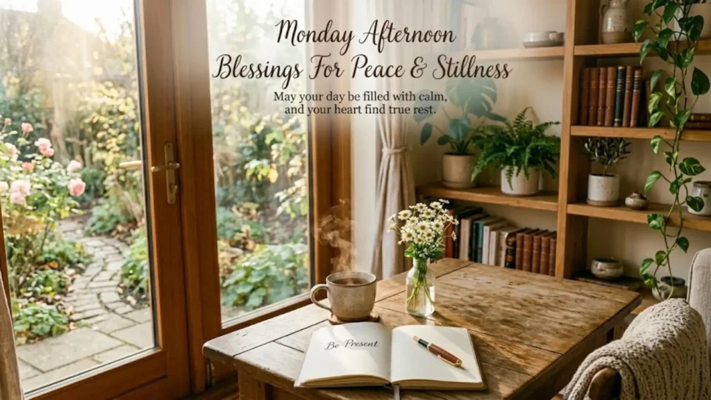 Joyful Blessed Monday Afternoon Blessings