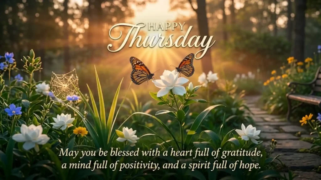 Joyful Good Morning Thursday Blessings