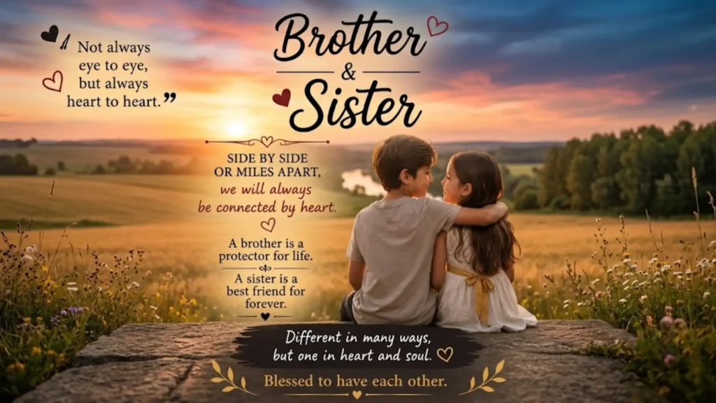Loving Brothers Day Wishes From Sister