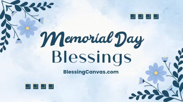 Memorial Day Blessings