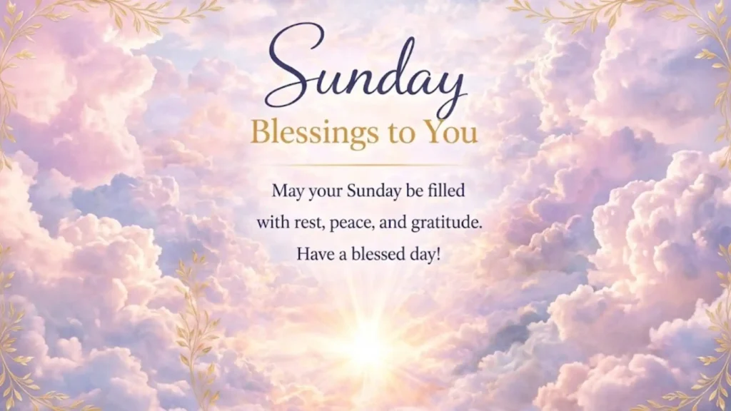 Motivational Sunday Blessings For A Fresh Start 