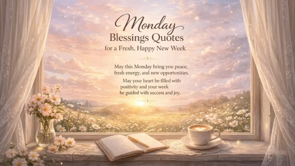 New Week Monday Blessing For A Fresh Start
