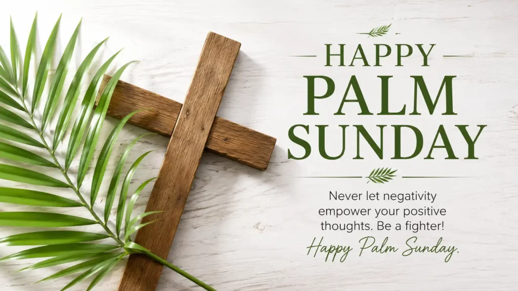 Palm Sunday Blessings Prayer