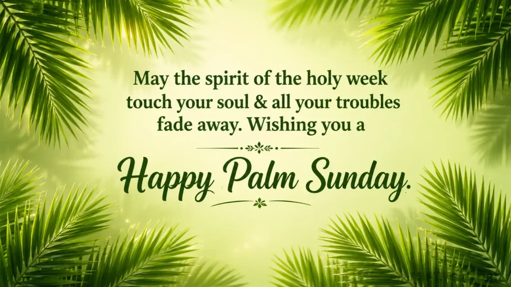 Palm Sunday Blessings Quotes