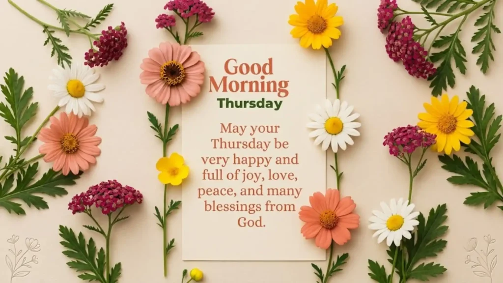Peaceful Good Morning Thursday Blessings Images